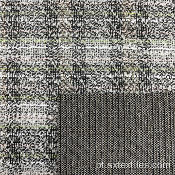 Autumn Winter Fancy Tweed malha de malha